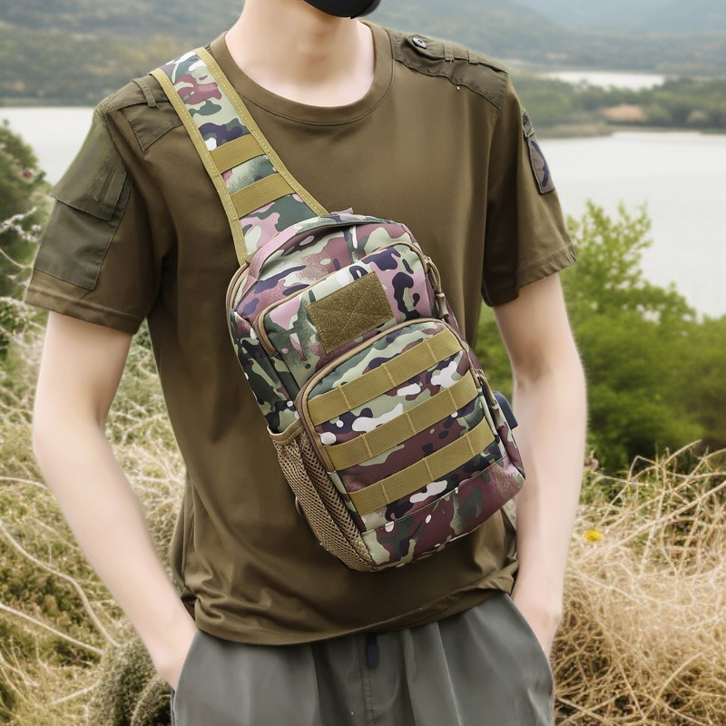 حقيبة ظهر رجالية عصرية للرياضة والتمويه