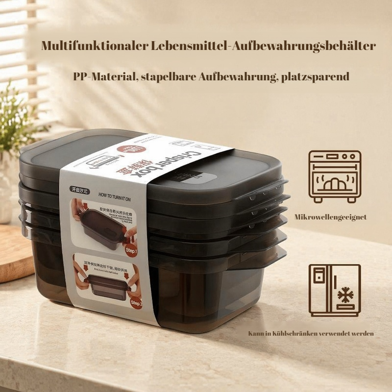 Tragbare lebensmittelechte Brotdose, Kühlschrank-Aufbewahrung, mikrowellengeeignet