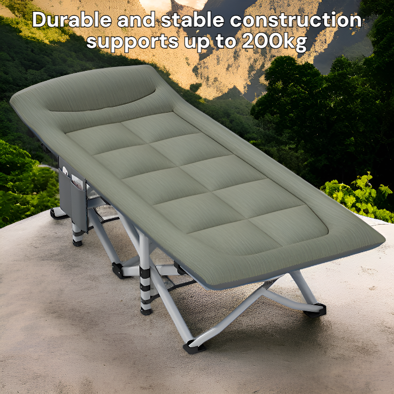 Portable Military Folding Bed for Outdoor Rescue and Office Nap