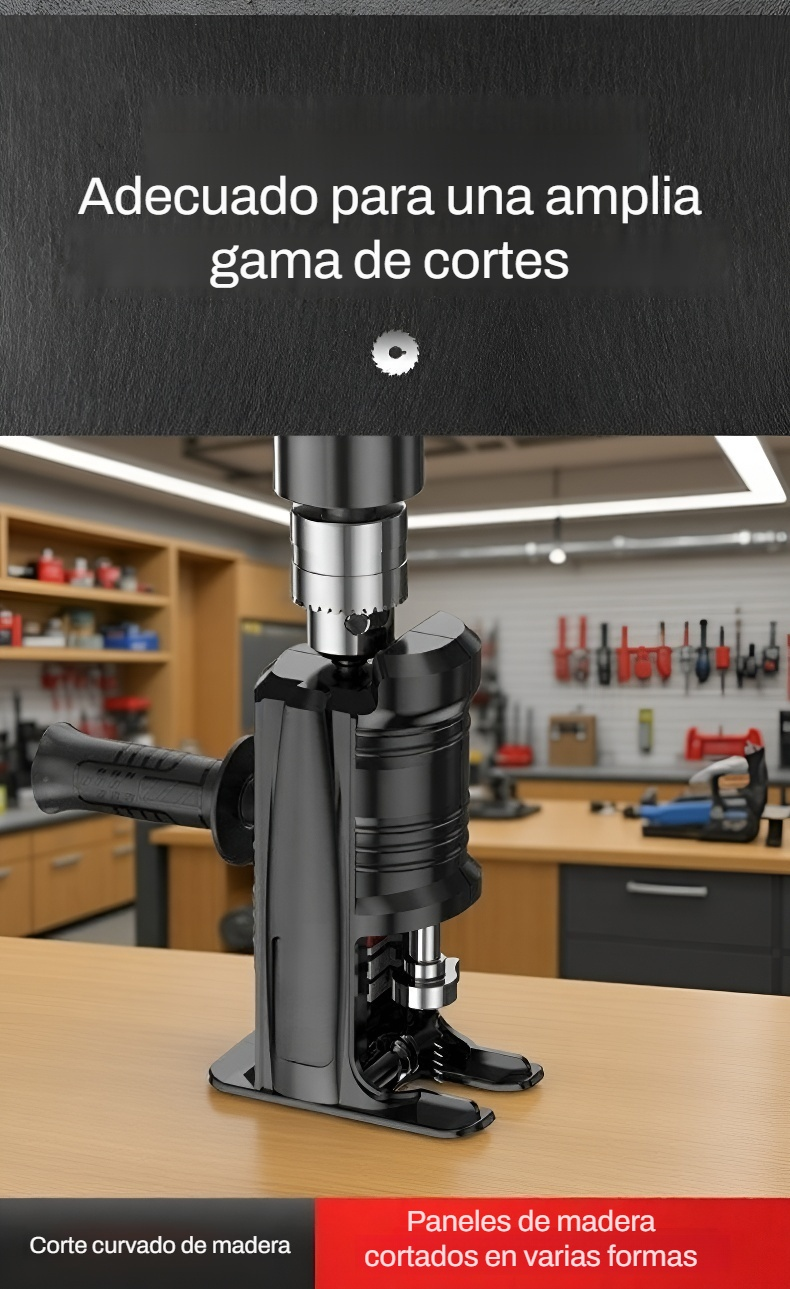 Accesorios incluidos con la sierra manual multifuncional