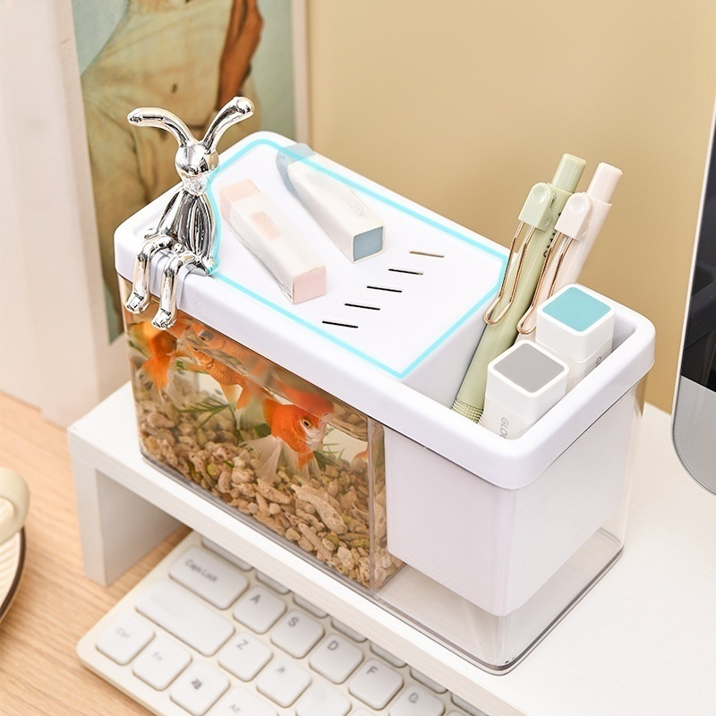 ระบบนิเวศของสัตว์ครึ่งบกครึ่งน้ำ ตู้ปลาขนาดเล็ก