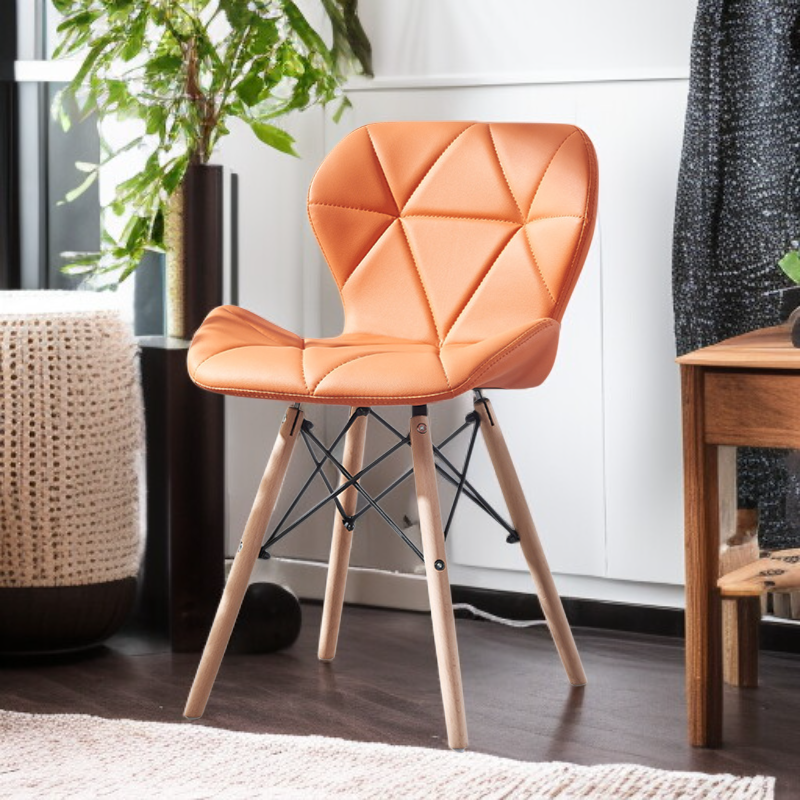  모던 미니멀리즘 원목 등받이 의자