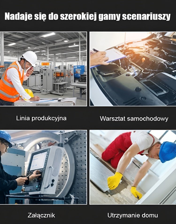  Regulowany klucz grzechotkowy wielorozmiarowy