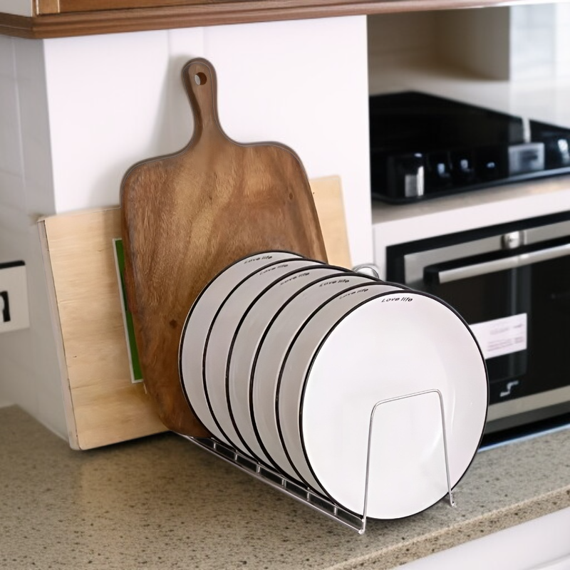 탁상 주방선반 수납선반 스텐수납접시 그릇접시 면접시 수납접시