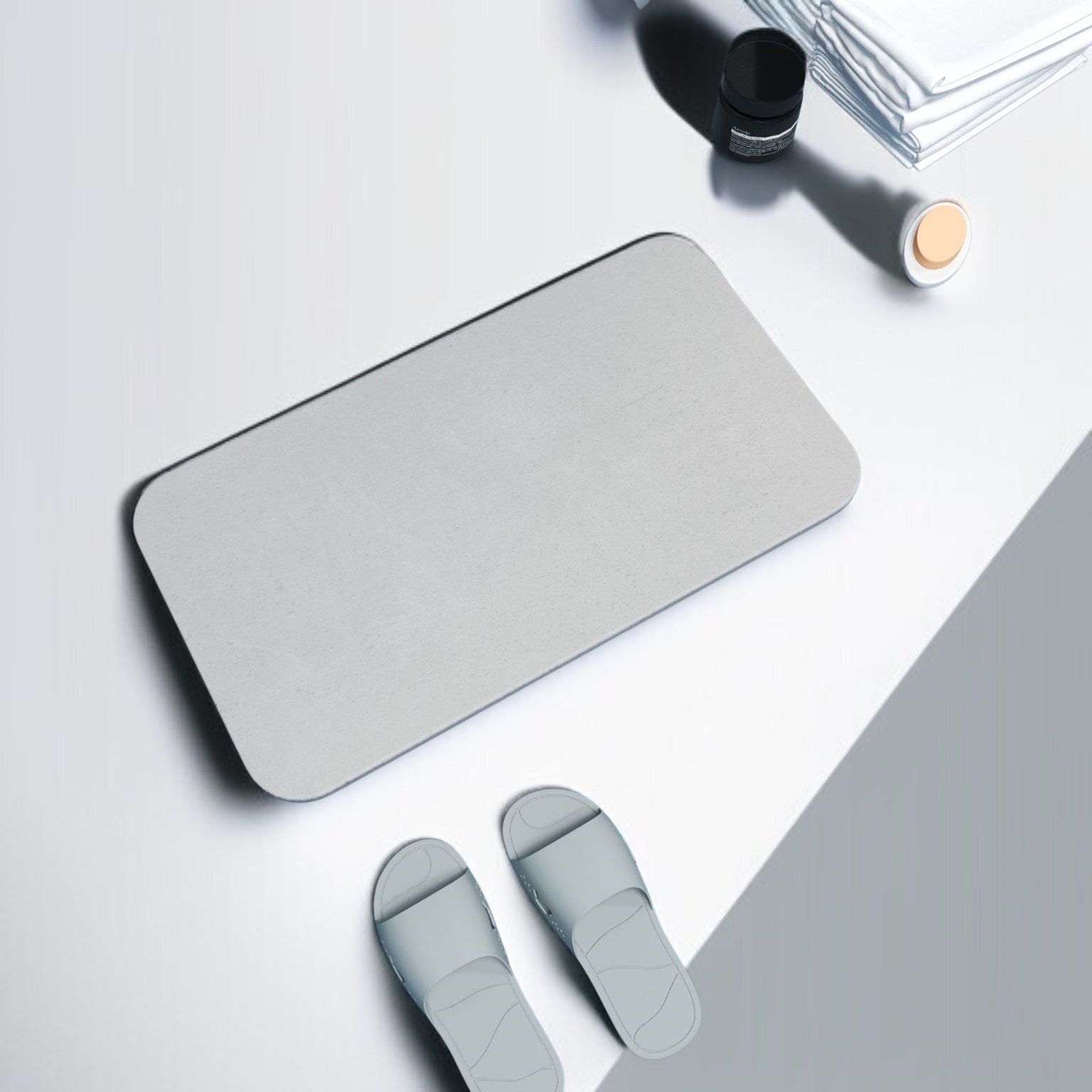 Pflegeleichte und hygienische Bodenmatte für Bad