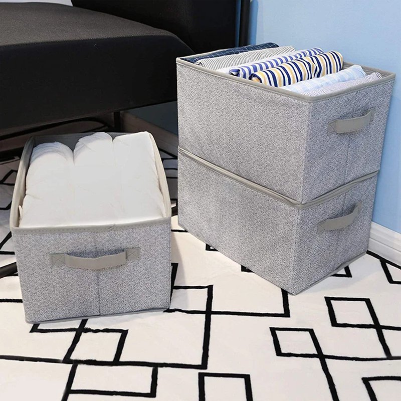 無紡布可折疊儲物盒