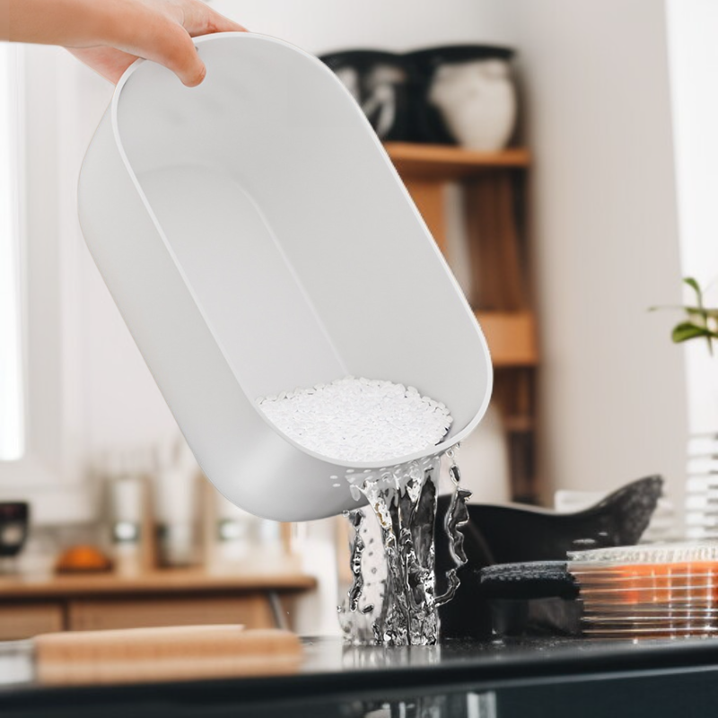 Kétszintes, vastagított, multifunkcionális gyümölcs- és snacktároló kosár