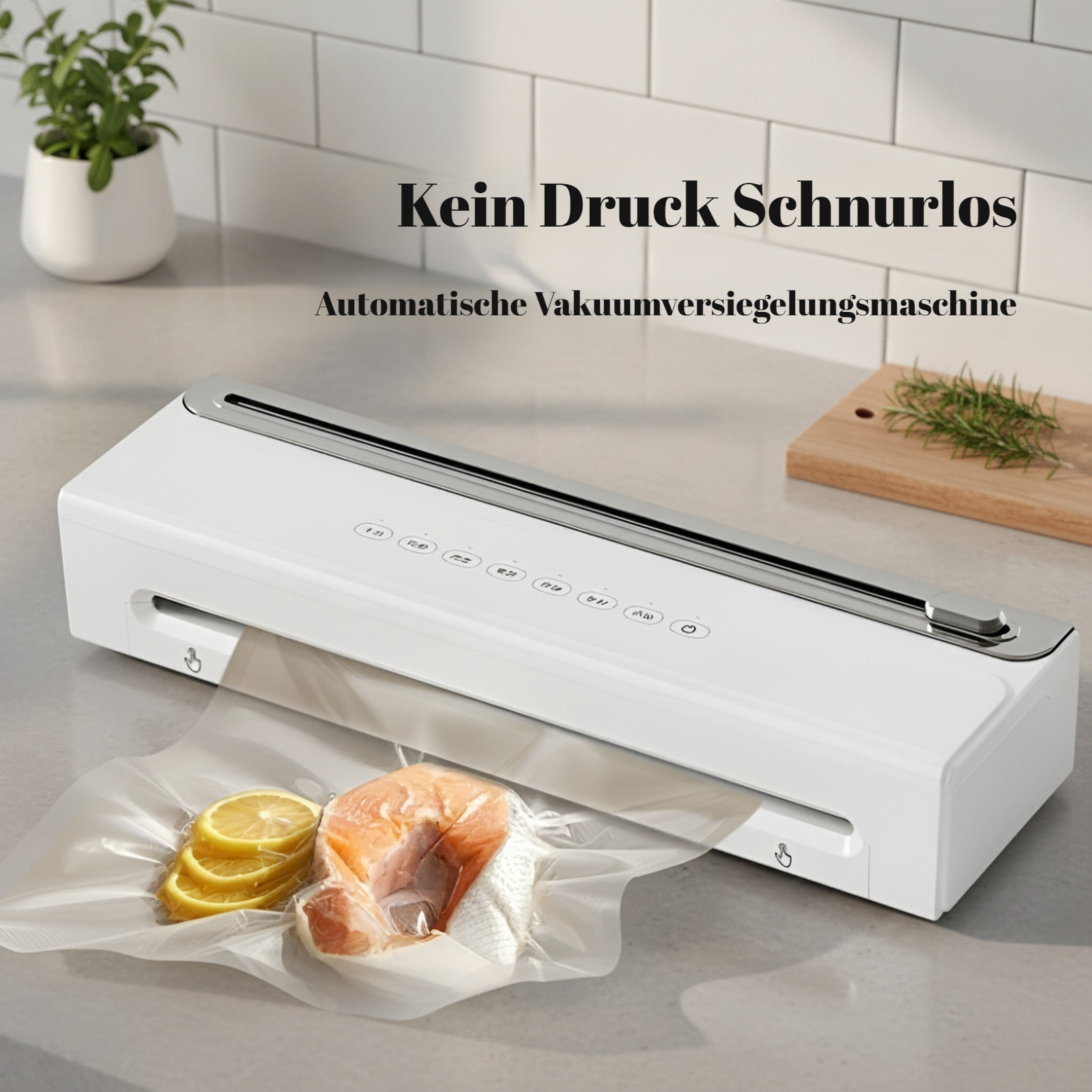 Tischventilator mit automatischer Oszillation, USB-Aufladung, Digitalanzeige,