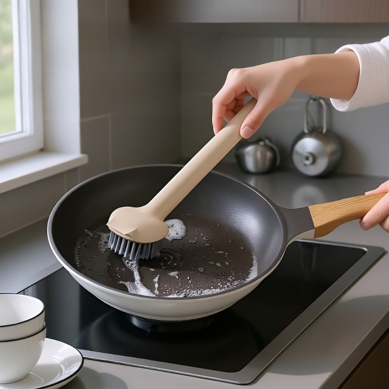 2-in-1 rotating pot brush