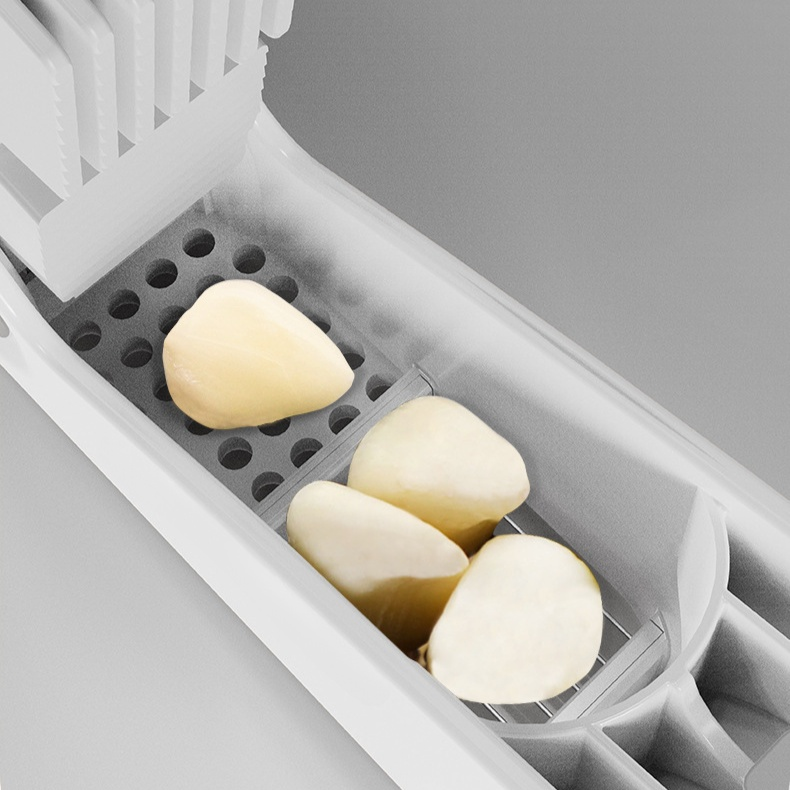 Prasa do czosnku 4 w 1