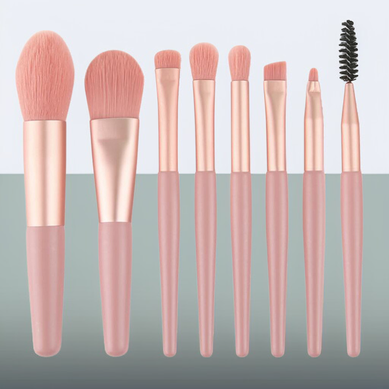 휴대용 파우치와 함께하는 브러시 세트