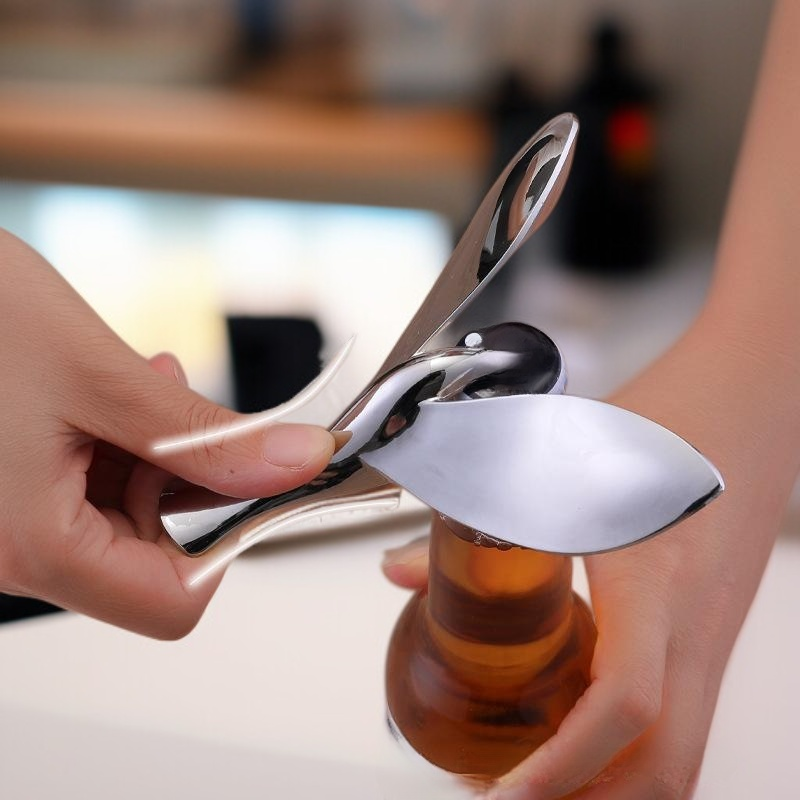 새 모양 병따개