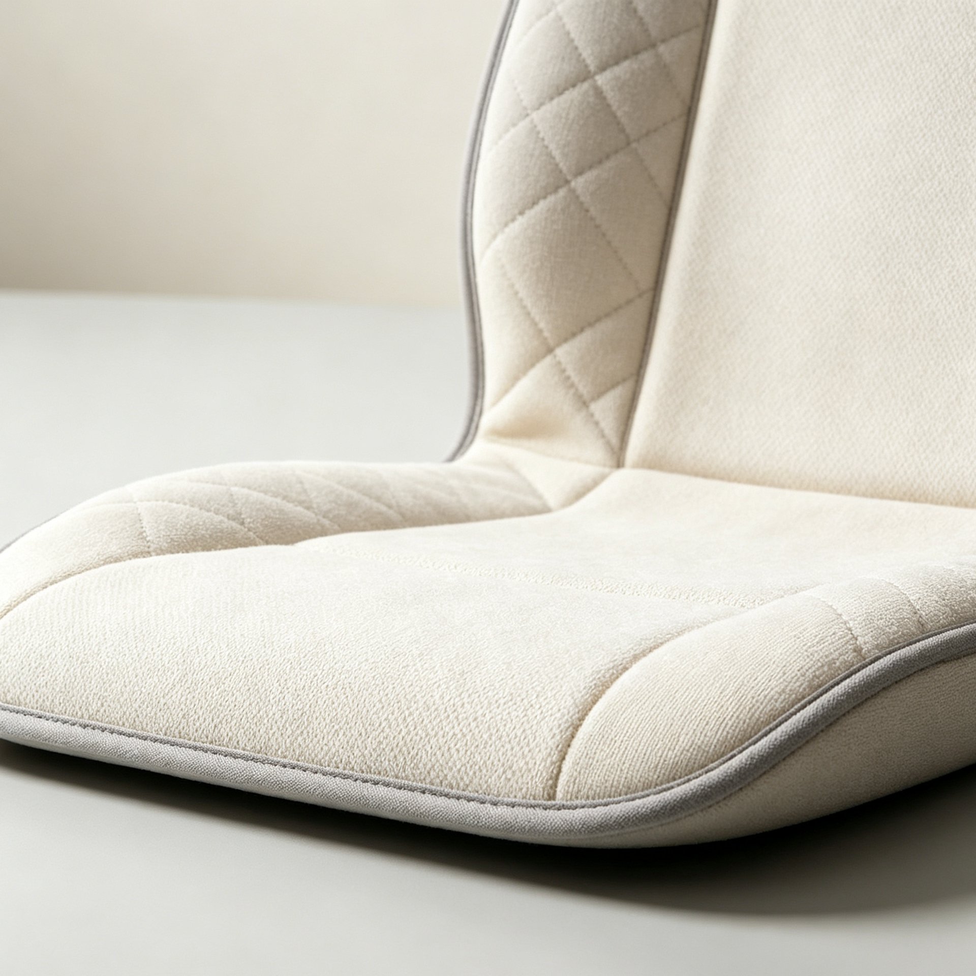 Breathable and comfortable car seat cushion close-up