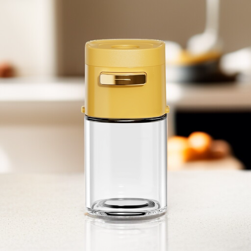 Feuchtigkeitsdichter Glas-Salzstreuer Gewürzdose