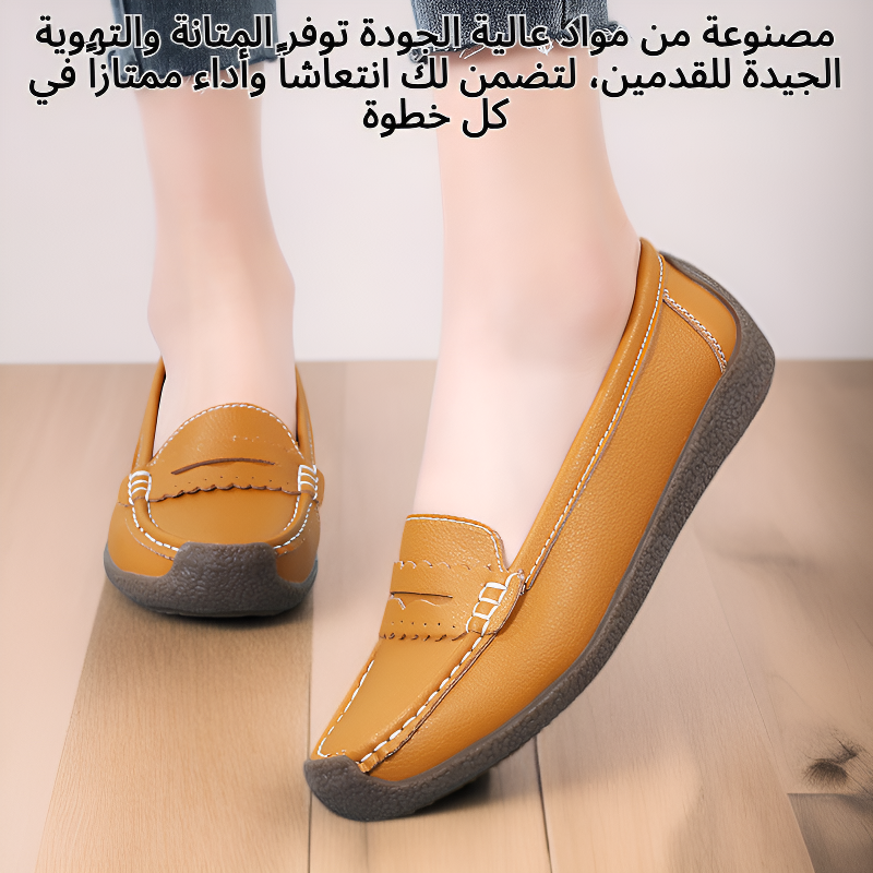 أحذية بدون كعب منخفضة