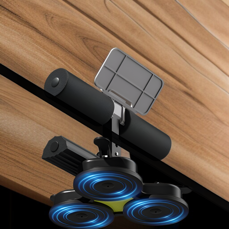 3つの吸盤腹筋補助固定フィットネス機器腹筋カールトレーニング腹筋室内痩せアーティファクト