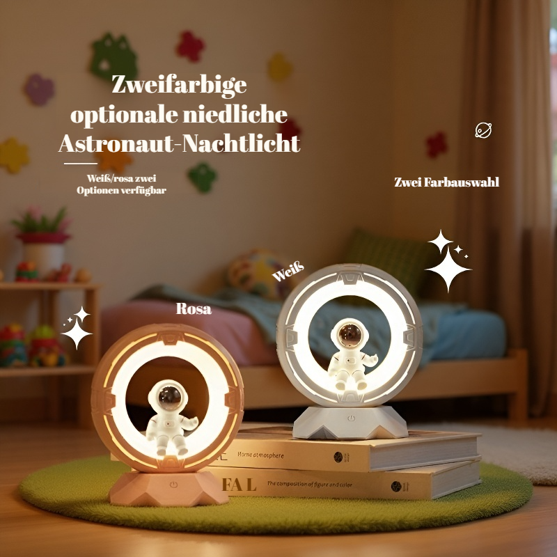 Kreatives Astronaut Nachtlicht Studentenwohnheim Dekoration Aufladbares Cartoon Atmosphäre Licht