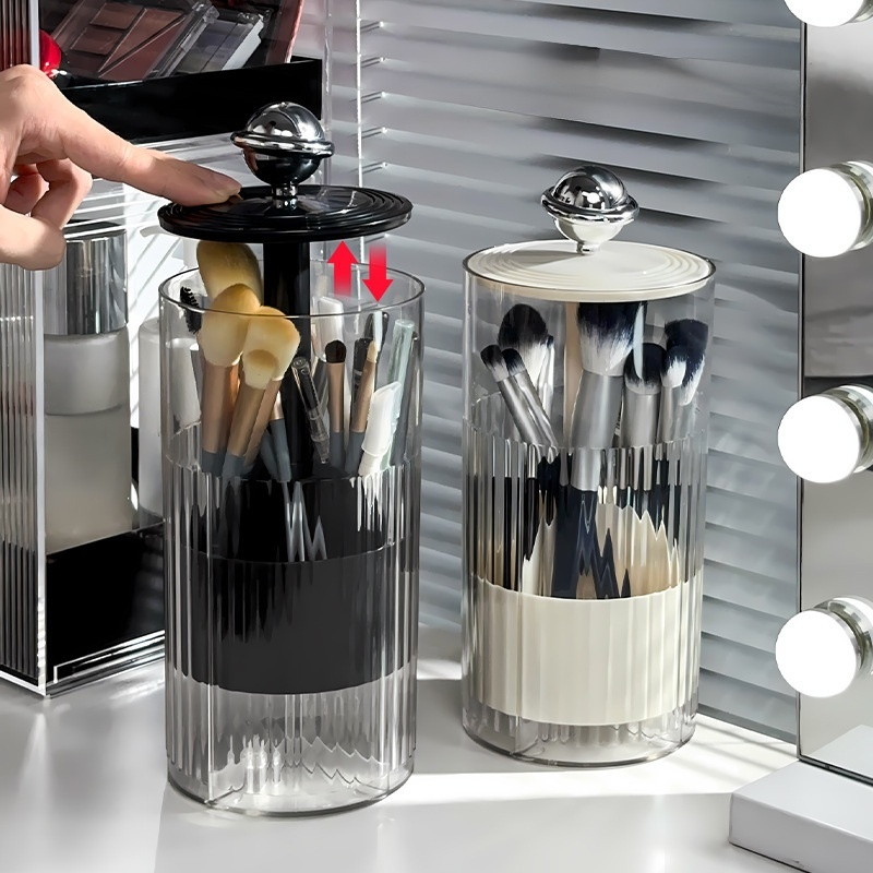 自動昇降メイクブラシ収納ケース