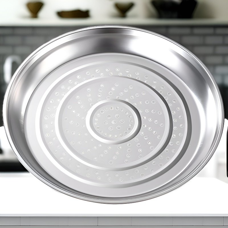 찐빵용 스테인리스 스틸 찜기 선반 및 찜판