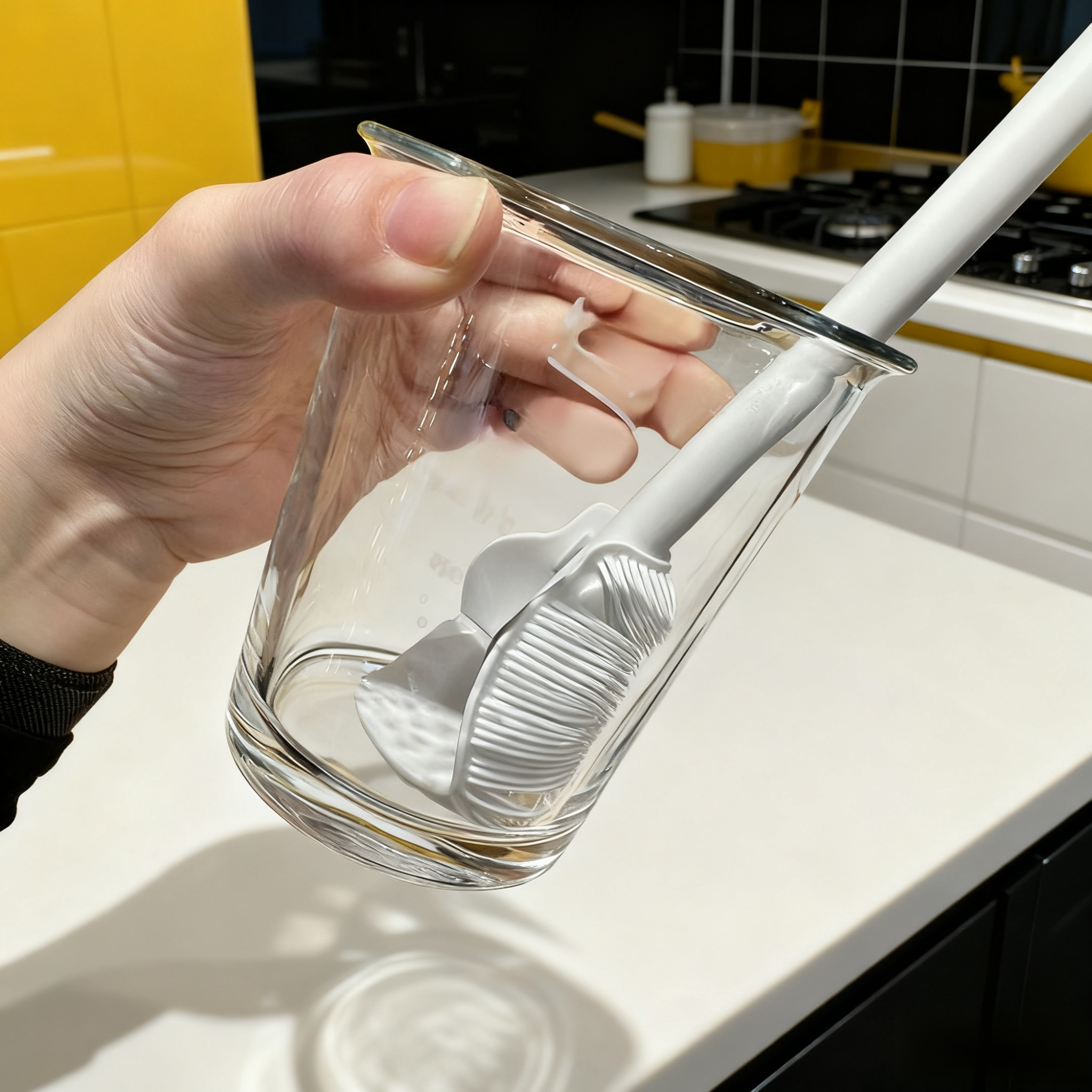 Multi-functional Foldable Soft Silicone Cup Brush