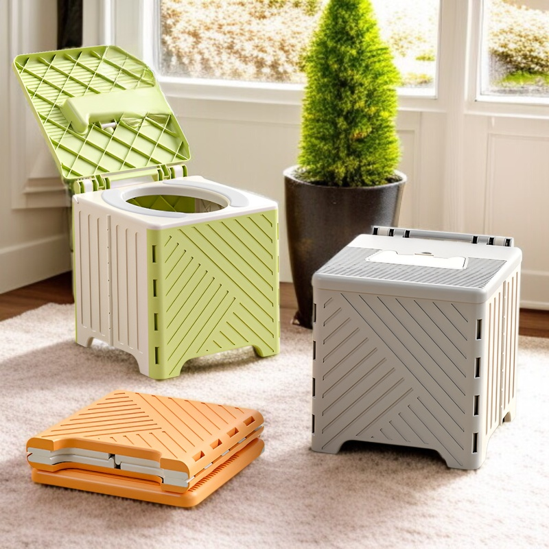 子供用折りたたみ式トイレ ポータブル小便器 車で旅行する子供用 男女兼用 ベビートイレ