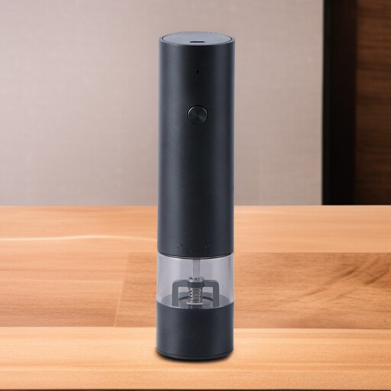電動ペッパーグラインダーのスタイリッシュな外観