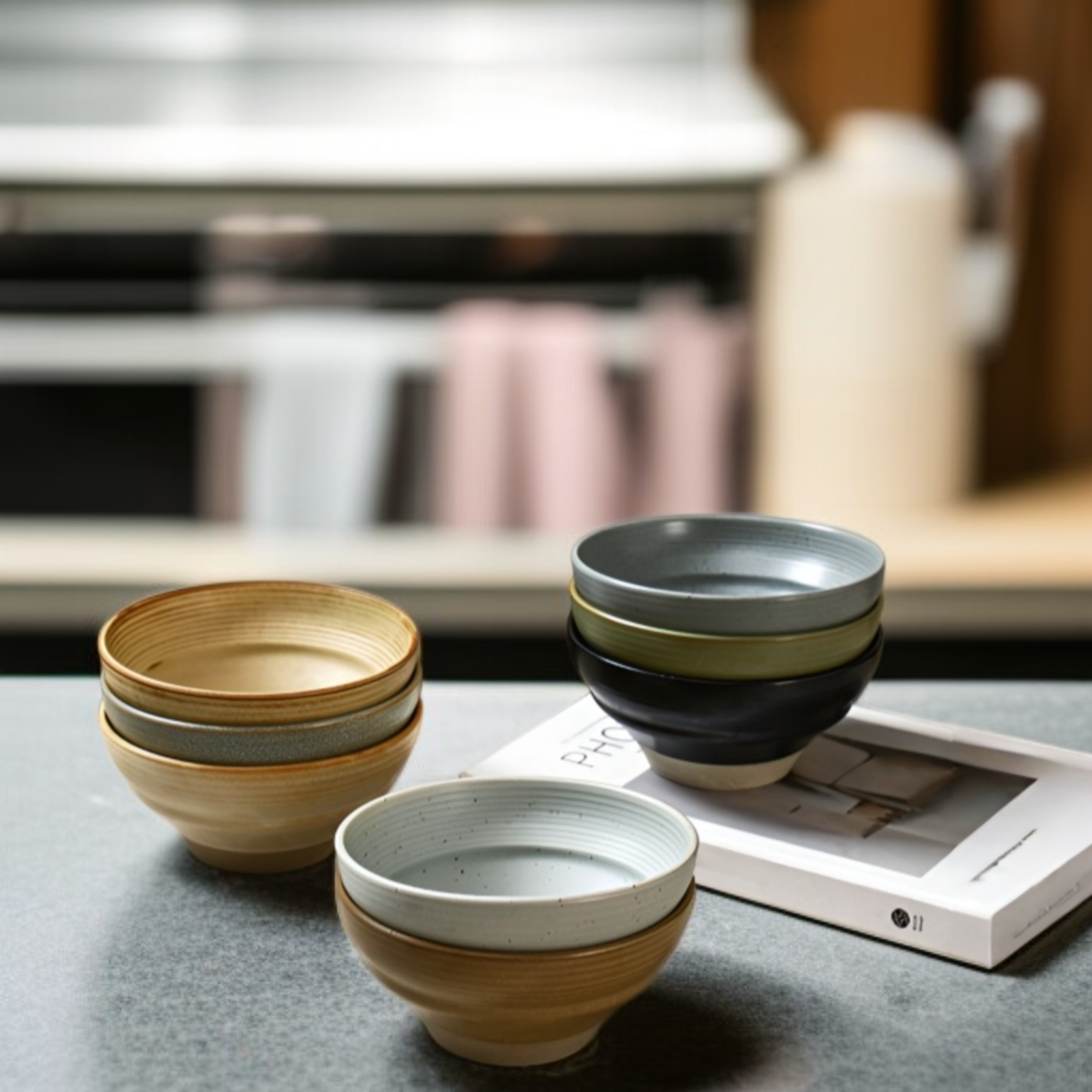 Creative Commercial Ceramic Soup Bowl, Snack Tableware