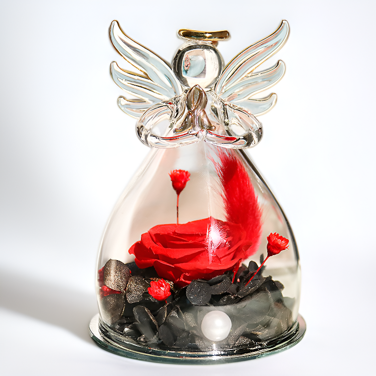 Unique preserved flower bouquet for Valentine's Day