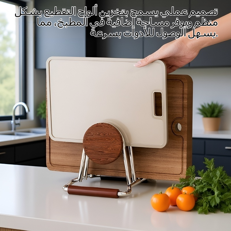 الفولاذ المقاوم للصدأ مطبخ تقطيع المجلس تخزين الرف