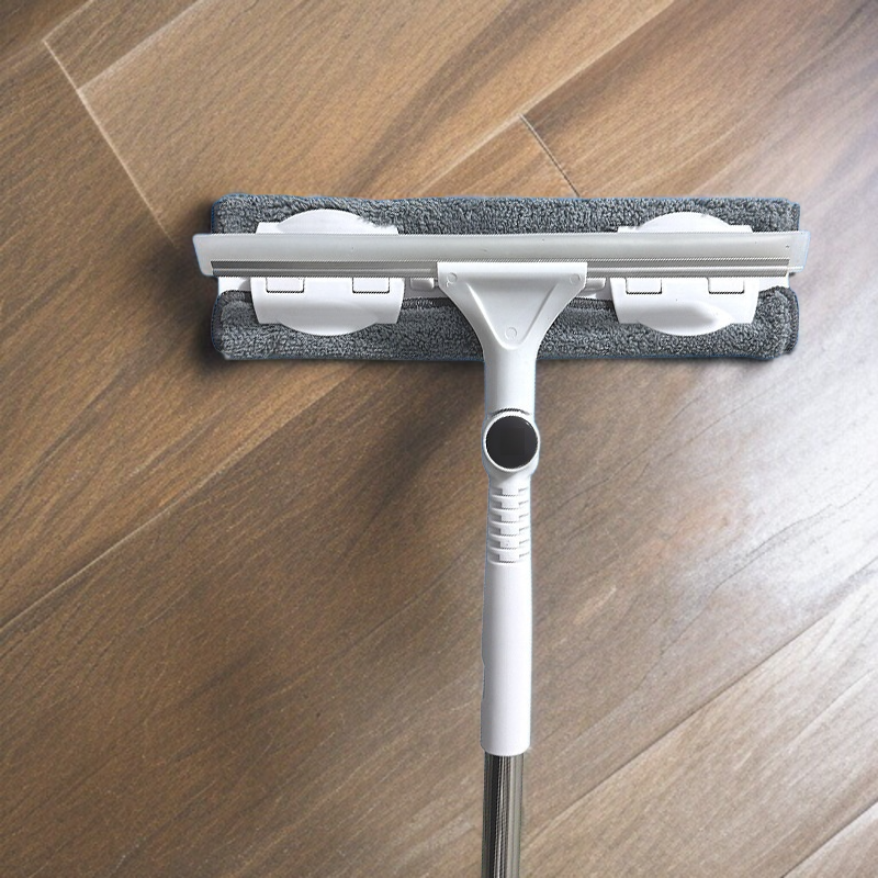 HighRise Window Cleaner Mop DoubleSided Extended Pole Household Multifunction