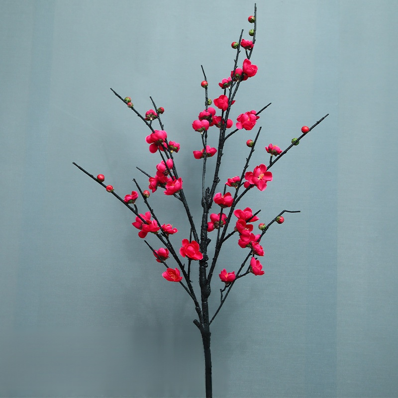 Artificial plum blossom branches