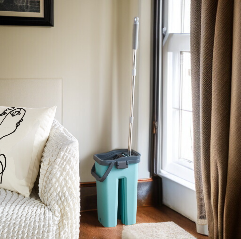 回転直角モップ床洗浄ツール高効率洗浄ツール