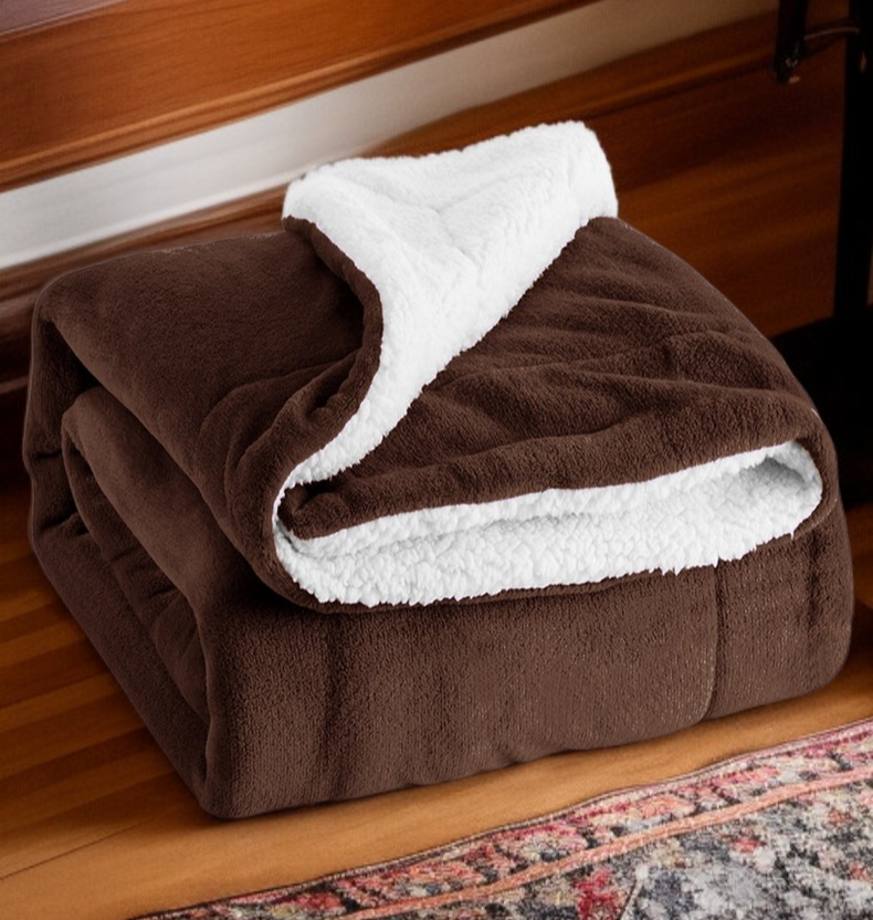 易清洗不掉毛的法蘭絨毛毯