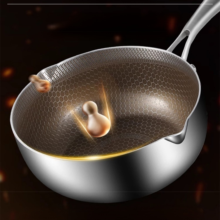 蜂巢圖案日式不粘鍋