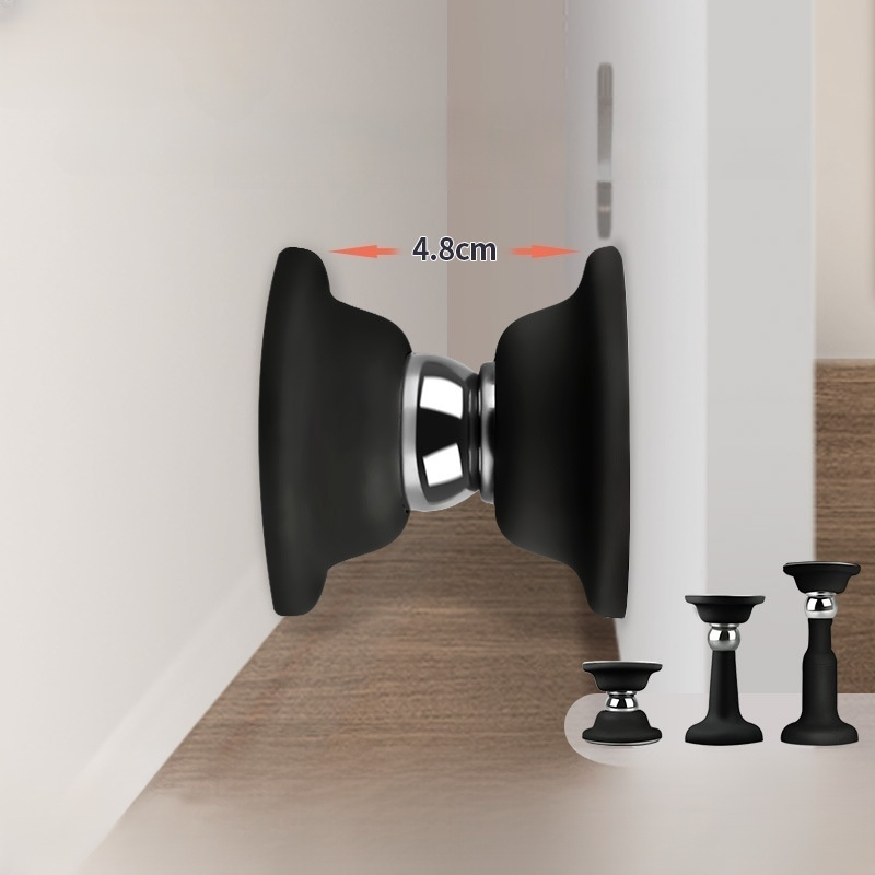 Shortpunch Door Suction Stopper – Wall-Mounted Door Protector