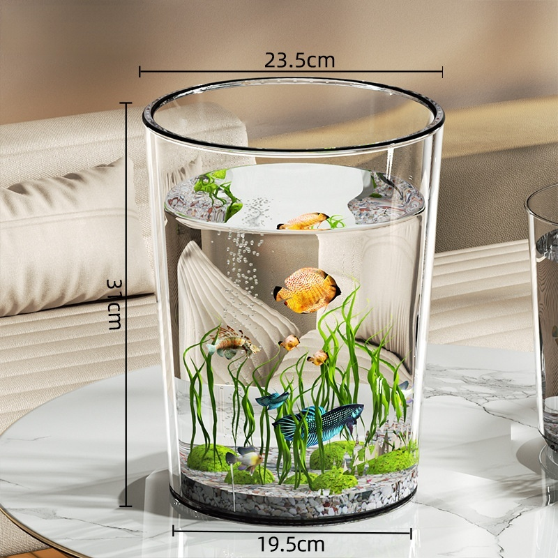 Round ecological fish tank