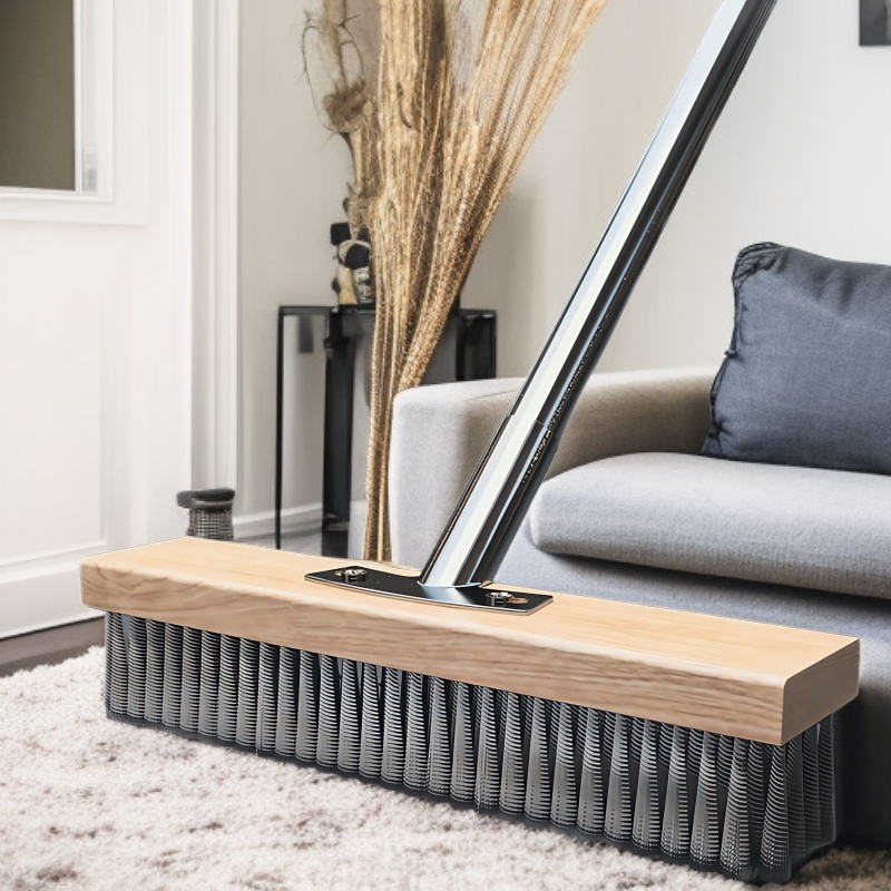 스테인리스 철사 대형 바닥 청소 브러시