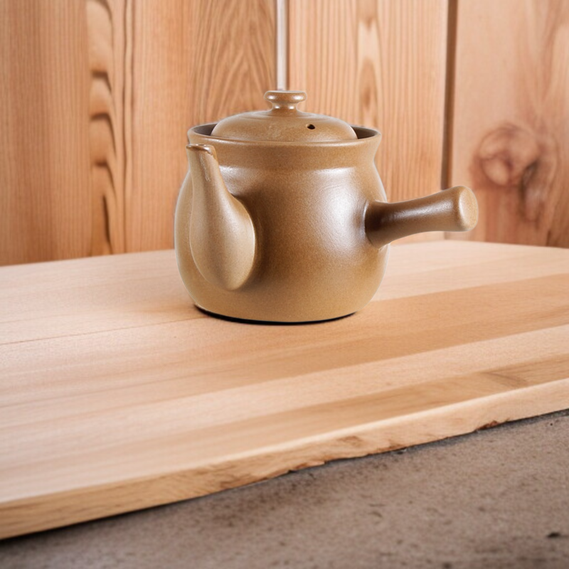 Chinesischer Arznei-Gesundheits-Tontopf, hochtemperaturbeständiger Arzneitopf