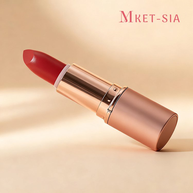 촉촉하고 광택 있는 립스틱 발색