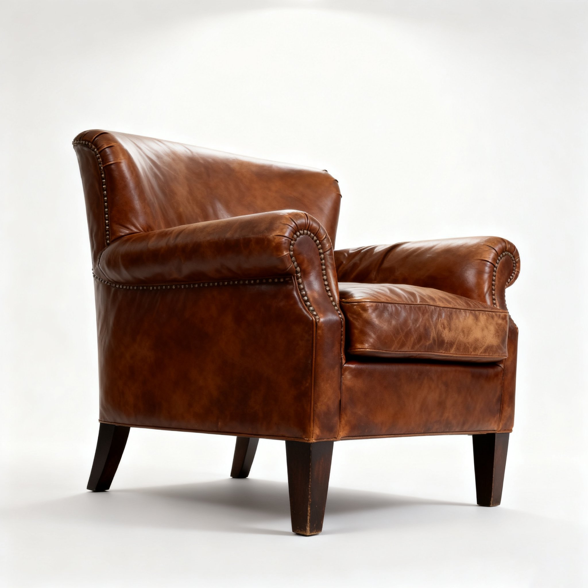 레트로 스타일 거실 의자