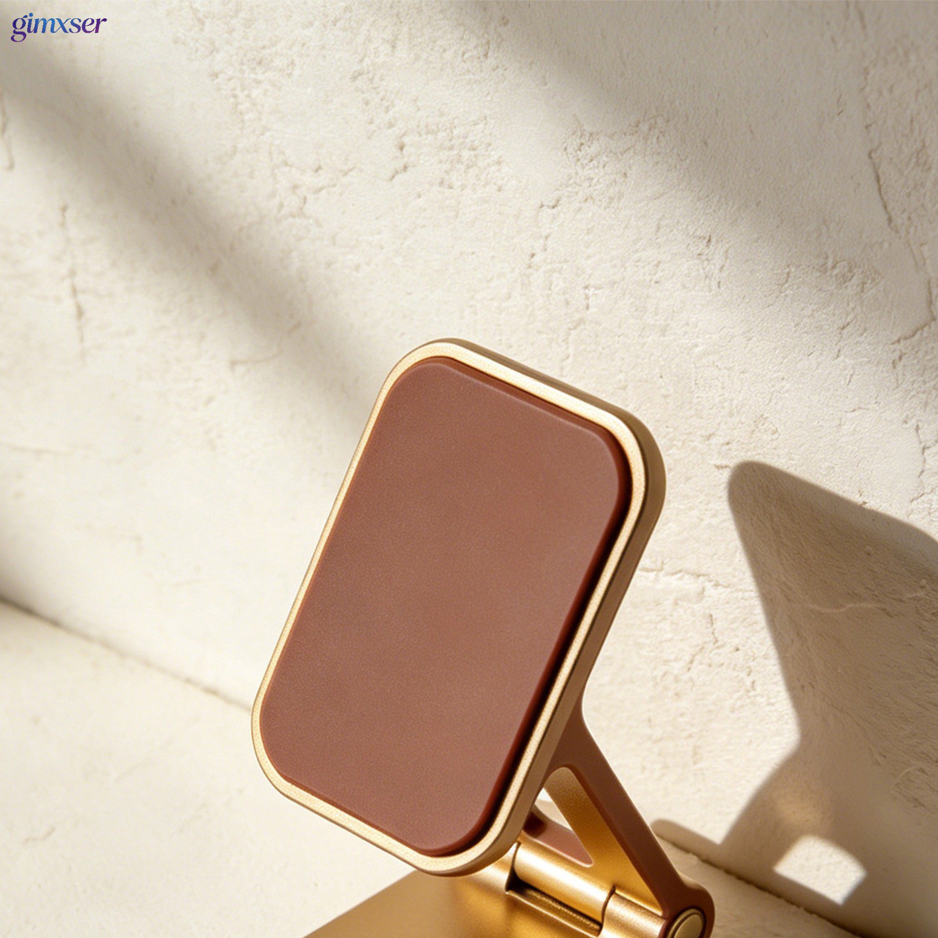Foldable and portable phone stand for travel