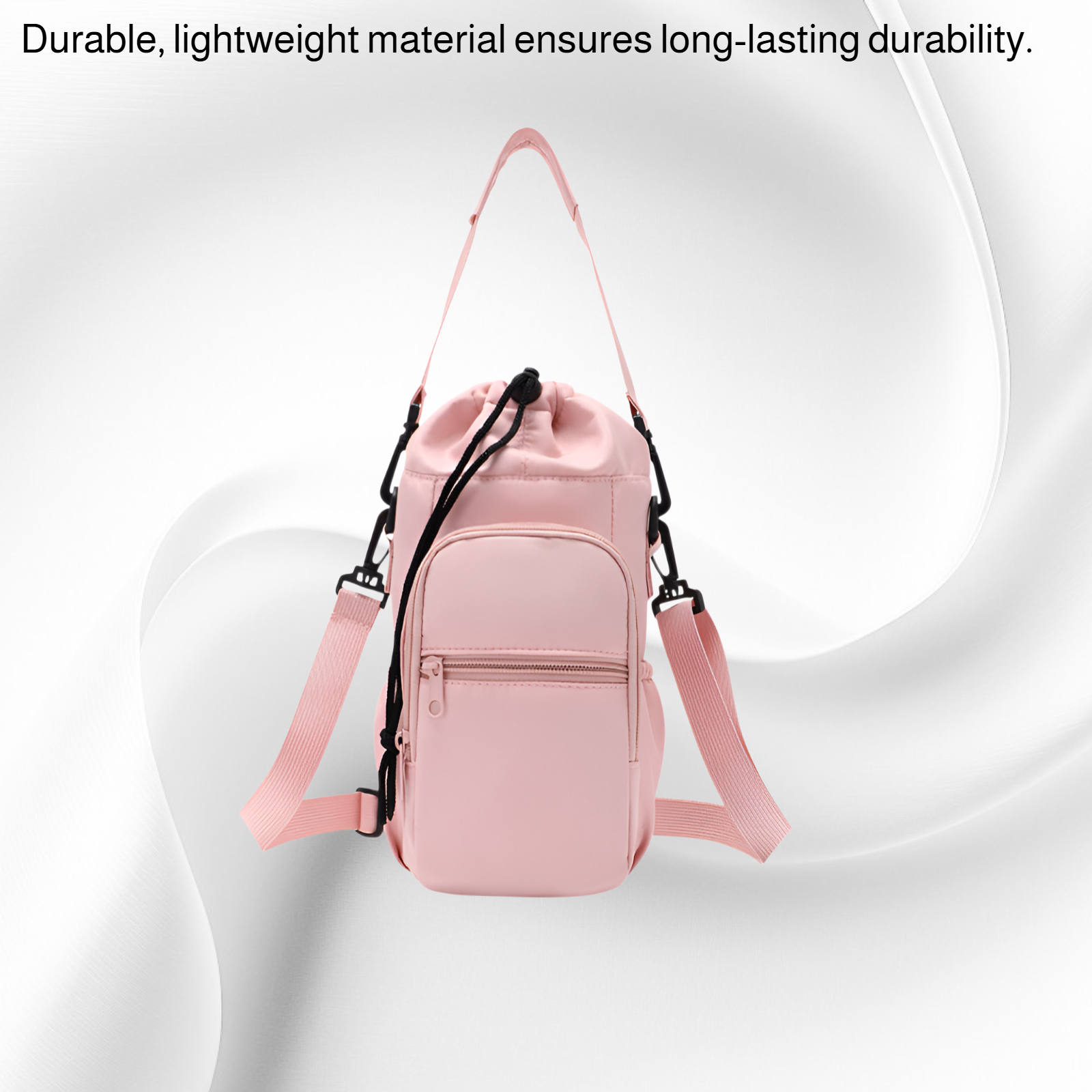 Water Cup Cover and Twill Bottle Bag, Crossbody Shoulder Bag for Thermos Cup