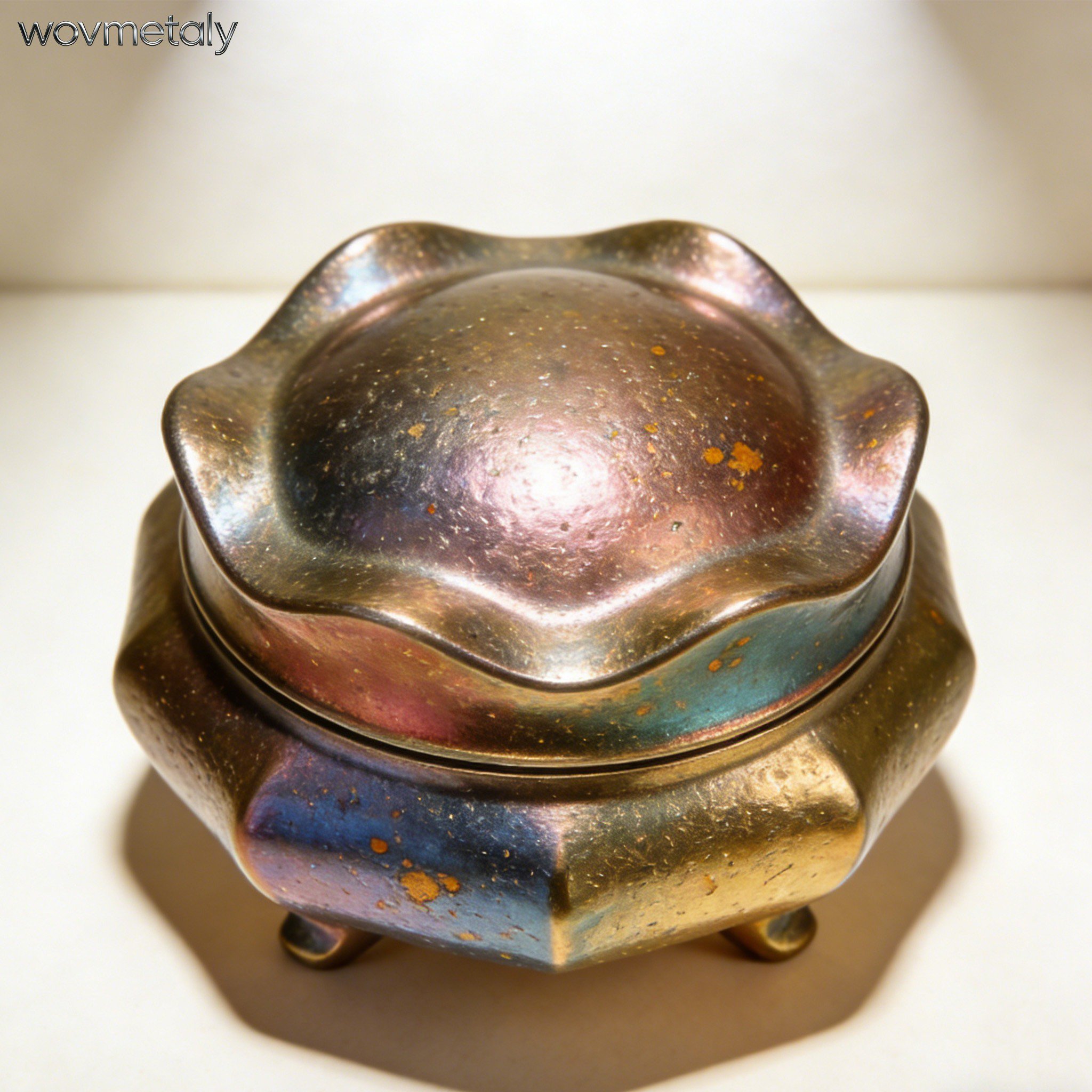 กล่องใส่แผ่นหมึกโลหะ (แพ็ค 4 ชิ้น)