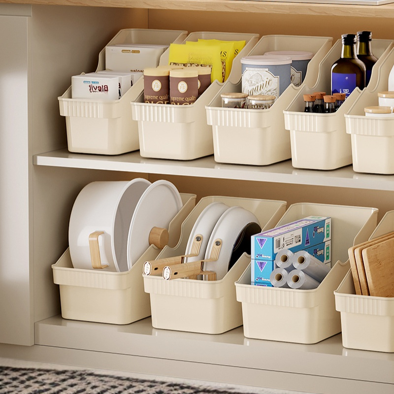 多機能キッチンオーガナイザー プラスチックキッチンシェルフ ナイフ収納ボックス 多機能鍋収納バスケット