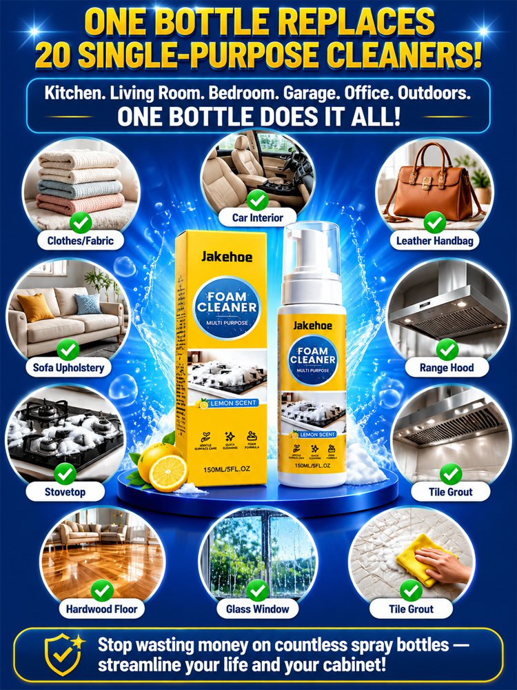 [Cleans Everything] Multi-Purpose Foam Cleaner