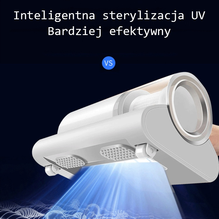 Domowy odkurzacz do usuwania roztoczy o wysokiej częstotliwości