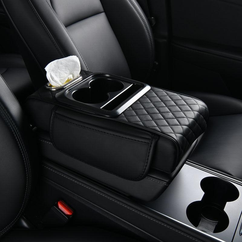 Fashion Car Interior Tissue Box for Armrest Console