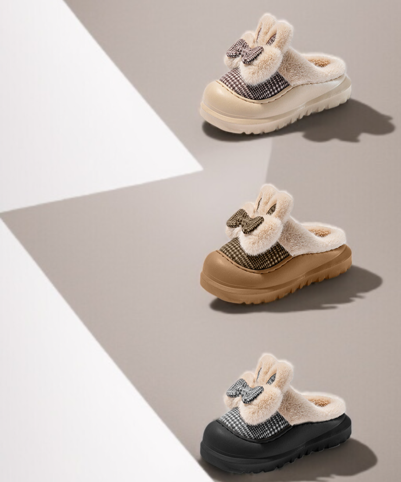 편안한 착용감 제공하는 두꺼운 바닥 슬리퍼