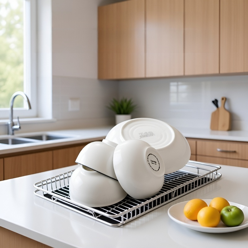 304 스테인리스 주방 확장형 물빠짐 바구니