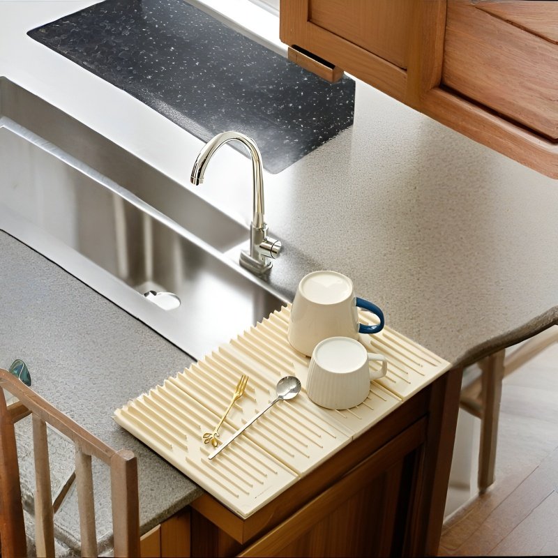 내열식품급 실리콘 접이식 식탁매트 단열두께 내열냄비매트 물빠짐매트 접이식매트